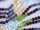 Multi Stone 5 color 4mm round mala beads Multi Stone 5 color 4mm round mala beads
