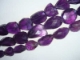 Faceted Amethyst Tumble Faceted Amethyst Tumble