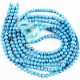 Turquoise (manmade) 4mm round mala beads Turquoise (manmade) 4mm round mala beads