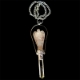 Rose Quartz Pendulum with Metal Chain Rose Quartz Pendulum with Metal Chain