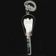 White Agate Pendulum with Metal Chain White Agate Pendulum with Metal Chain