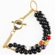 Black Agate 7 Chakrar Bracelet Black Agate 7 Chakrar Bracelet