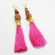 Rudraksha & Tassels Earring Rudraksha & Tassels Earring