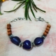 Lapis Lazuli & White Sandal Wood Bracelet Lapis Lazuli & White Sandal Wood Bracelet
