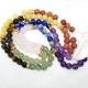 4mm 7 Chakra String 7 Chakra Stone Strings