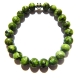 Gemstone Bracelet   Green Jasper Gemstone Bracelet