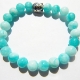 Gemstone Bracelet  Dark Aqua   Gemstone Bracelet