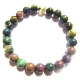 Show details for Indian Agate Gemstone Bracelet    Picture of Indian Agate Gemstone Bracelet