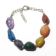 Show details for Gemstone 7 Chakra Bracelet Picture of Gemstone 7 Chakra Bracelet