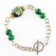 Show details for Gemstone Green Aventurine Bracelet Picture of Gemstone Green Aventurine Bracelet