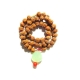 Show details for 5 Mukhi (Gesicht) Rudraksha Mala mit facettiertem grünem Aventurin-Anhänger Picture of 5 Mukhi (Gesicht) Rudraksha Mala mit facettiertem grünem Aventurin-Anhänger