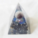 Orgonite Pyramid for protection from Bad Energy Orgone Pyramid, Amethyst & Black Agate