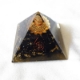 Orgonite Pyramid for protection & prosperity Orgone Pyramid, Black Tourmaline & Flower of Life