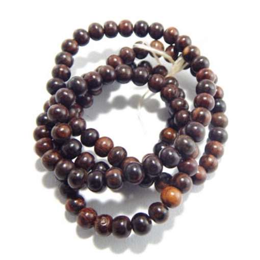 Picture of Perles en bois de rose 9 mm