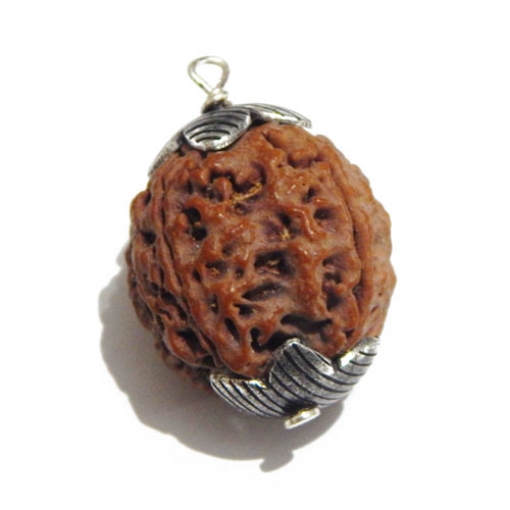 Four Face (Mukhi) Nepali Rudraksha Pendant